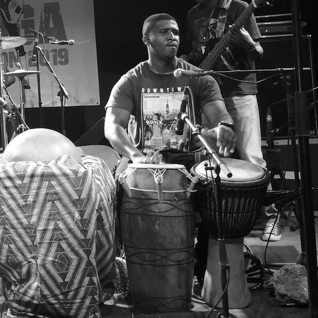 Djembe Lessons London Teacher - Noel Dossavi