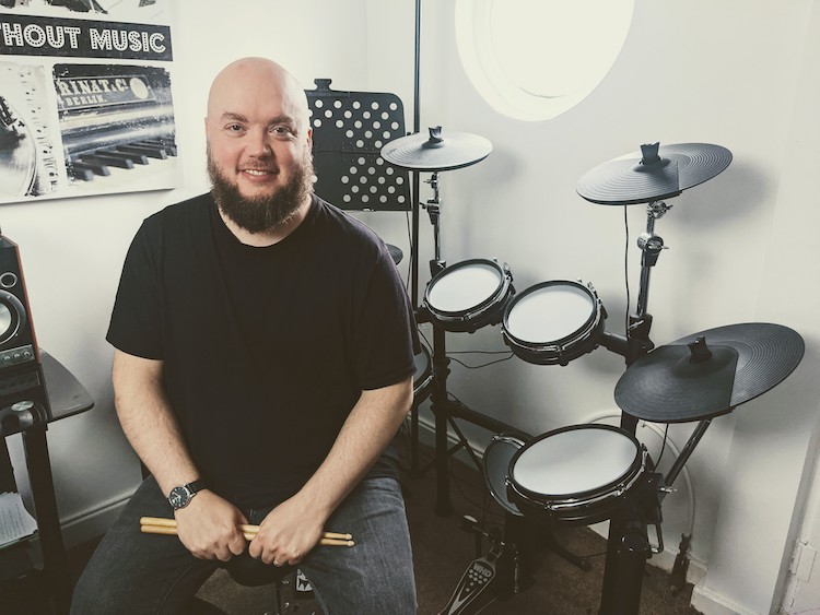Drum Lessons Sunderland Teacher - Andrew Sheldon