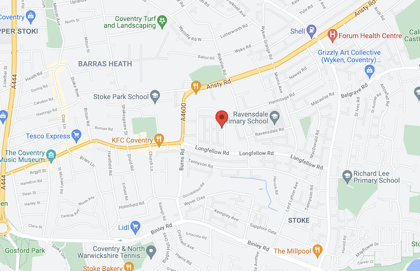 Guitar Lessons Coventry Music Studio Address