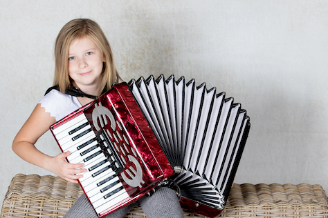 Young Accordion Player